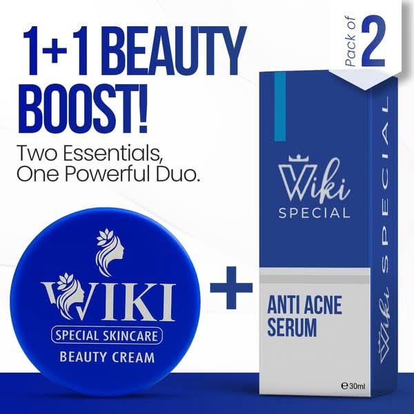 Wiki Anti Acne Serum and Night Cream